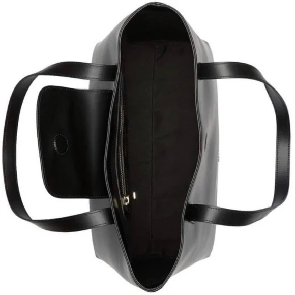 ROBERTO CAVALLI Black Leather Tote